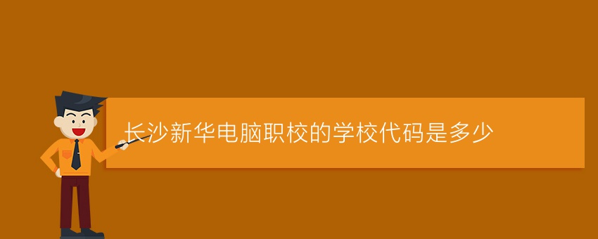 长沙新华电脑职校的学校代码是多少